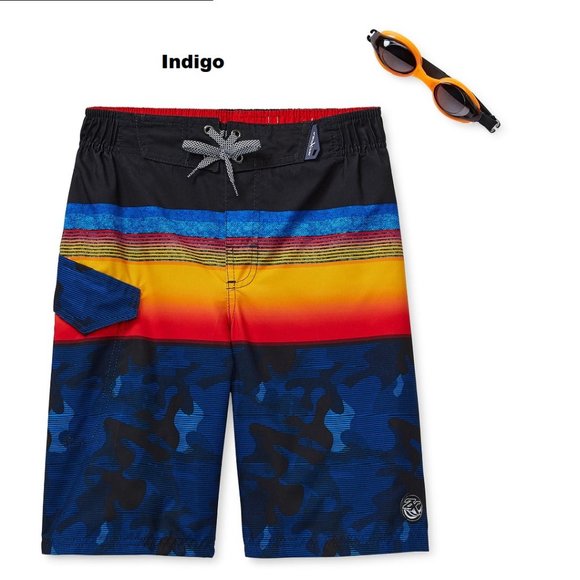 Boys Cargo Swim Trunk Goggle Zeroxposur size XL NEW - Picture 2 of 7